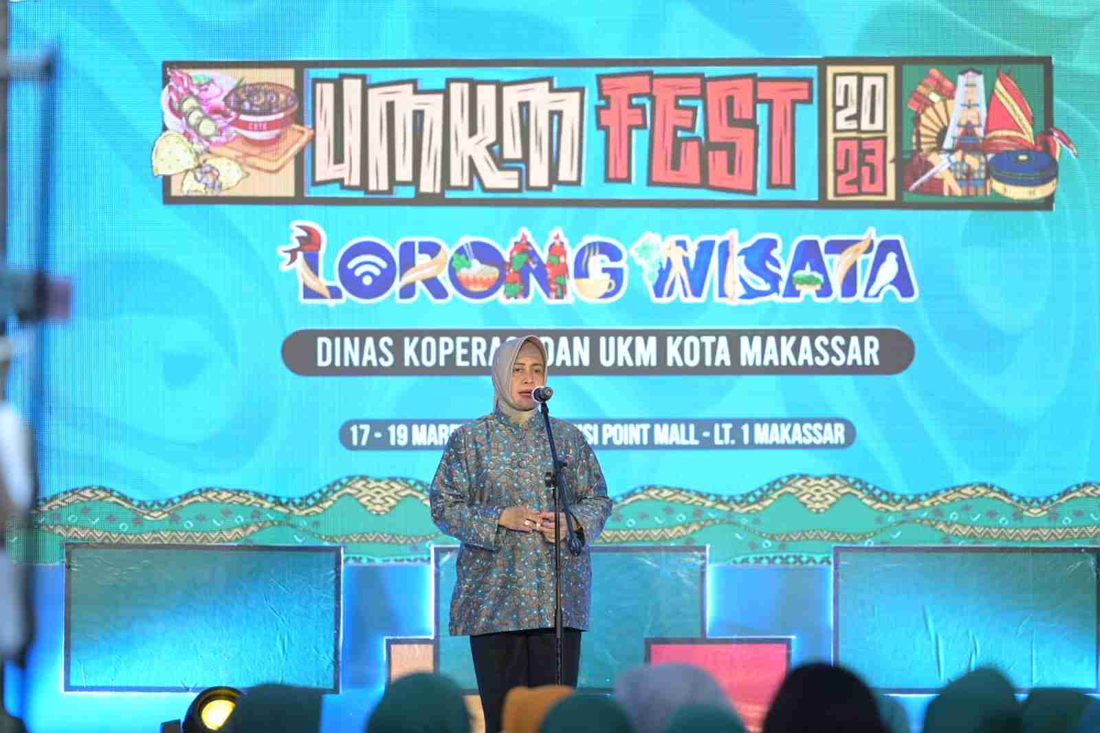 Indira Yusuf Ismail Apresiasi Pelaksanaan Festival UMKM Lorong Wisata