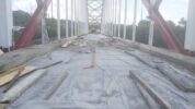 Progres Pembangunan Jembatan Pacongkang Soppeng 90,51 Persen