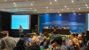 Evaluasi Pelaksanaan Kompensasi Tanah, Bangunan dan Tanaman di Bawah Ruang Bebas Jaringan Transmisi Tenaga Listrik Triwulan I Tahun 2024, di Makassar. (Dok. PLN).