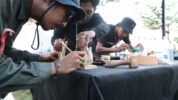 Kreatifitas Anak Muda Habitat Serba Guna Tampilkan Pernak Pernik dan Miniatur Menarik di F8 Makassar