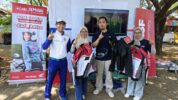 Asmo Sulsel Gelar Edukasi dan Praktik Safety Riding di Pantai Akkarena