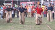 Peringati Hari Kemerdekaan RI Ke 79 Para ASN dan OKW Pemkab Selayar Ikuti Lomba Tradisional