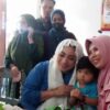 Siti Rahmawati blusukan ke Pasar Pambusuang, Kecamatan Balanipa, Kabupaten Polewali Mandar (Polman).