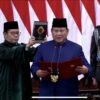 Ucapkan Sumpah, Prabowo-Gibran Sah Pimpin Indonesia hingga 2029