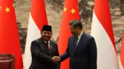 Presiden RI Prabowo Subianto dan Presiden China Xi Jinping