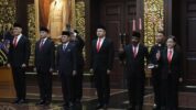 Menteri Pertahanan (Menhan) Sjafrie Sjamsoeddin Melantik Sejumlah Staf Khusus (stafsus) di Kantor Kementerian Pertahanan (Kemhan)