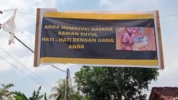 Warga Pasang Spanduk 'Daerah Rawan Tuyul'