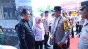 Ketua DPRD Luwu Utara Mendampingi Bupati Luwu Utara Hj. Indah Putri Indriani Sambut Kunjungan Kerja Kapolda Sulsel di Polres Luwu Utara