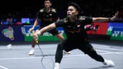 Ganda Putra Indonesia, Leo Rolly Carnando/Bagas Maulana Saat Melakoni All England 2025