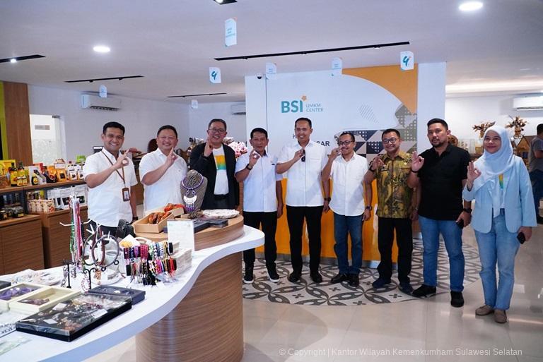 Kanwil Kemenkum Sulsel dan BSI Targetkan 15 ribu Permohonan Merek di Tahun 2025