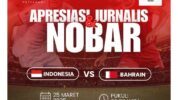 KJS Gelar Apresiasi Media dan Nobar Timnas Indonesia vs Bahrain