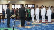 Bupati Maros Lantik Empat Kepala Desa Hasil Pergantian Antar Waktu (PAW)