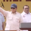 Presiden Prabowo Subianto Saat Menghadiri Hari Buruh Internasional 2025
