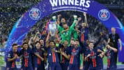 Paris Saint Germain's Juara Liga Champions