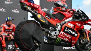 Pembalap Ducati, Marc Marquez, Usai Juara Sprint Race MotoGP Ceko 2025