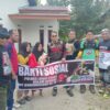 Kapolres Luwu Utara Salurkan Bansos di Tengah One Day Trail Adventure HUT Bhayangkara ke-79