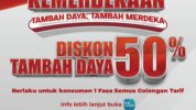 PLN Menghadirkan Program “Energi Kemerdekaan” Dalam Rangka HUT ke-80 RI, Melalui Program Ini Pelanggan Dapat Menikmati Diskon Tambah Daya Listrik 50% yang Berlangsung Mulai 10 Hingga 23 Agustus 2025