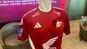 Jersey Baru PSM Makassar Gandeng Adidas, Tetap Usung Logo Honda di Dada