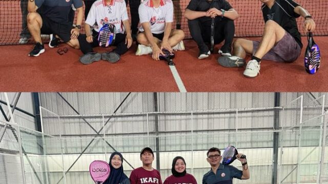 IKAFE Unhas Padel Club Resmi Terbentuk