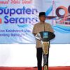Mendes Yandri Susanto Saat Melakukan Kunjungan Kerja ke Desa Tenjo Ayu, Kecamatan Tanara, Kabupaten Serang
