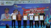 Pemprov Sulsel Raih Penghargaan LEPRID di UMKM Expo 2025