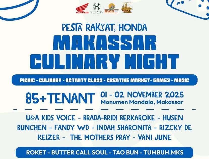 Honda Makassar Culinary Night (MCN) 2025