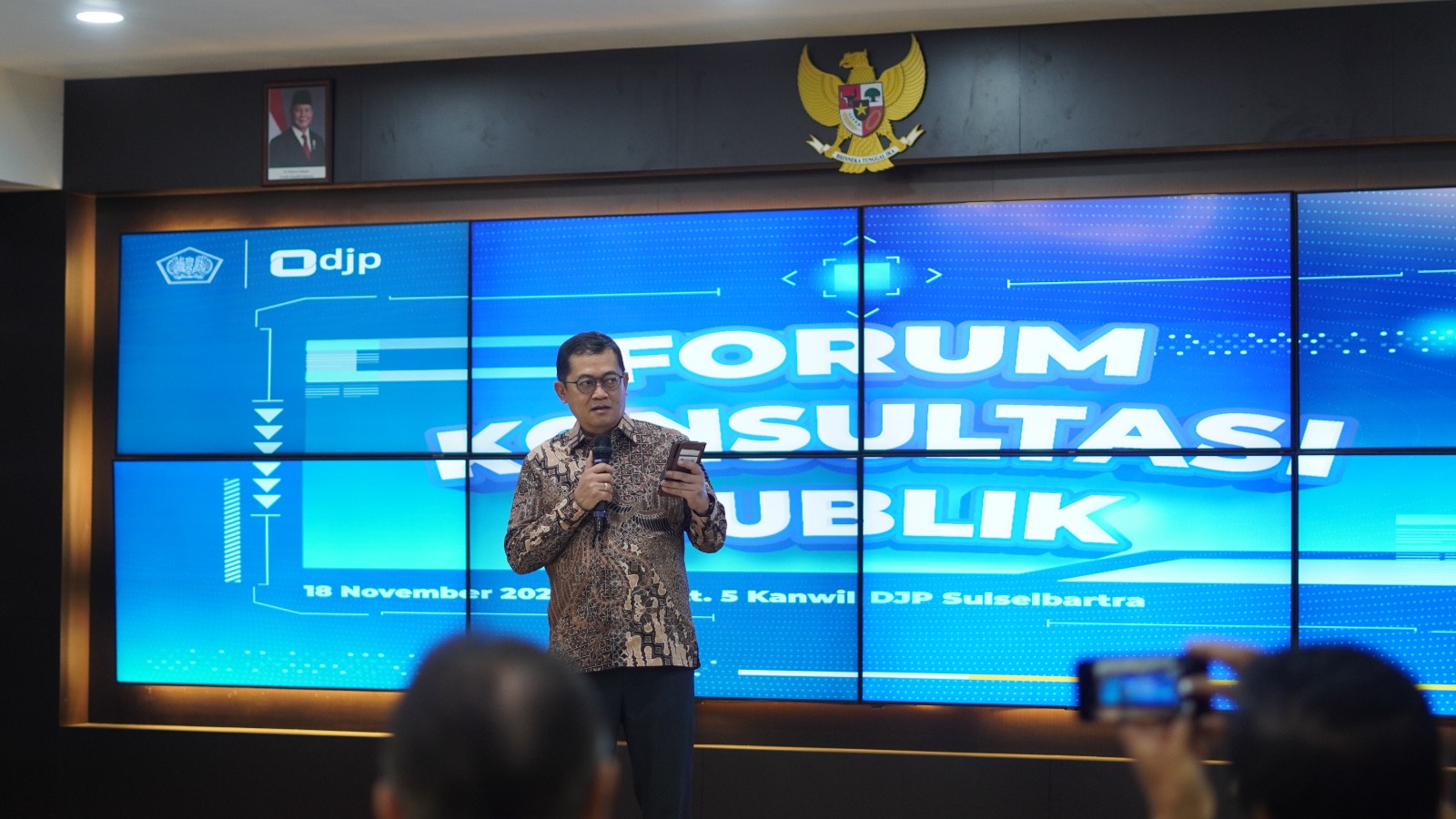 DJP Sulselbartra Gelar Forum Konsultasi Publik untuk Tingkatkan Kualitas Layanan Perpajakan di Makassar
